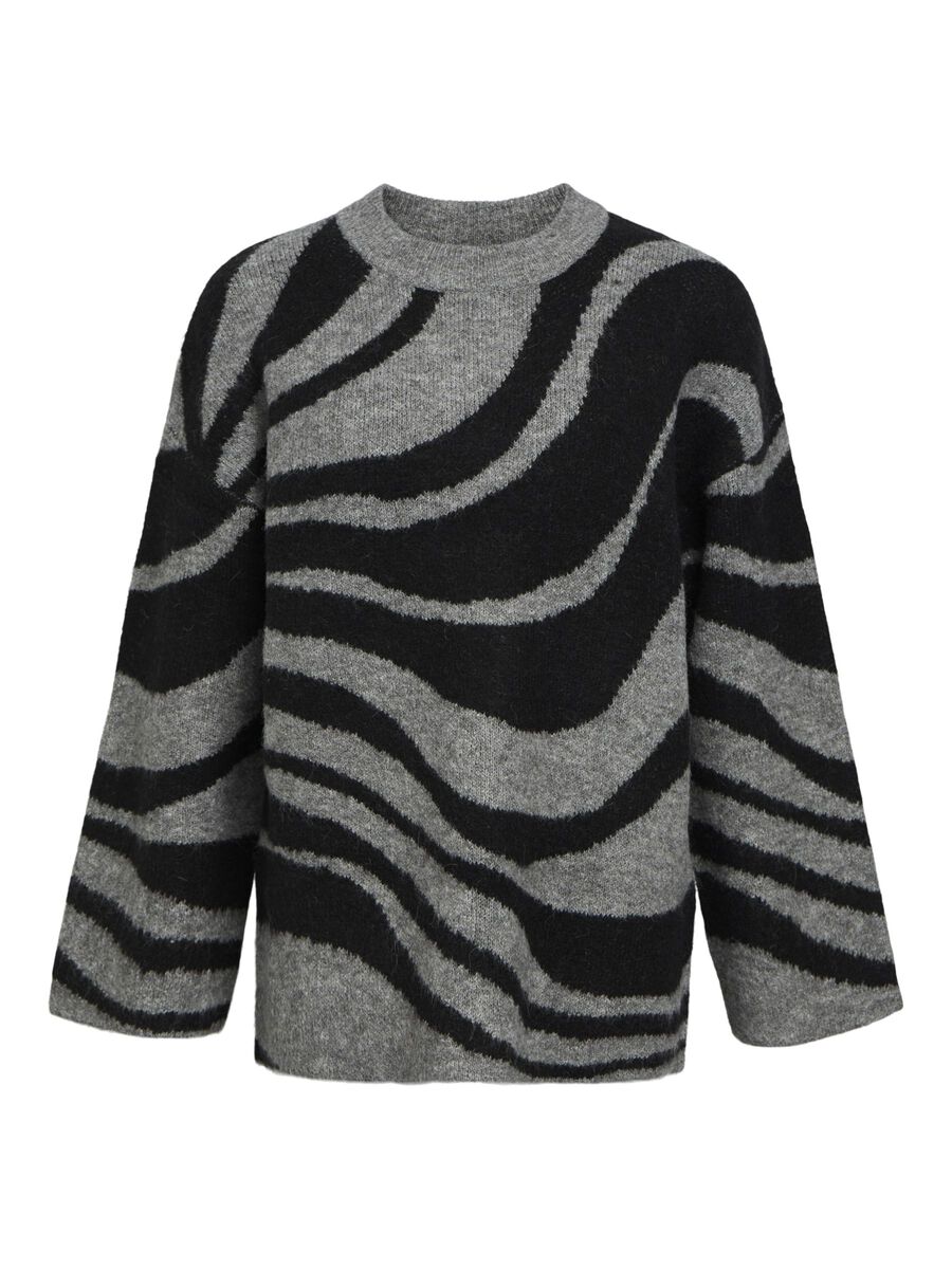 OBJECT KNITTED PULLOVER, Medium Grey Melange, highres - 23044637_MediumGreyMelange_1129243_001.jpg