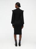 Object Collectors Item RIBBED KNITTED DRESS, Black, highres - 23040804_Black_004.jpg