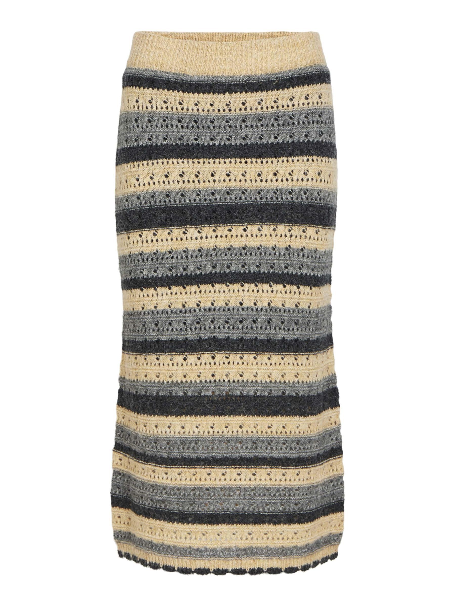 Maxi knitted discount skirt