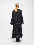 Product image thumbnail - POLKADOT MAXI JURK, Black | 3