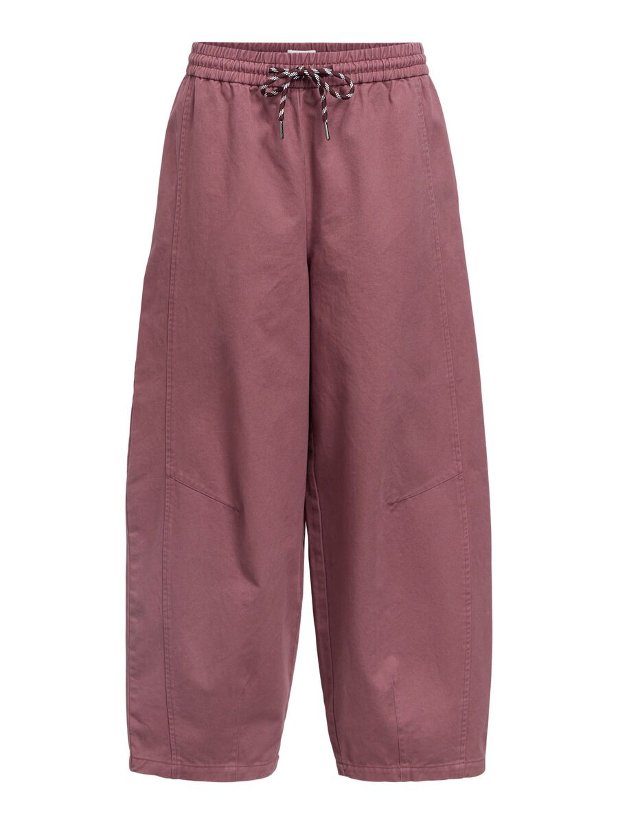 Product carousel image - LOOSE TROUSERS, Rose Brown | 2