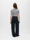 Product image thumbnail - WIDE-LEG TROUSERS, Black | 3