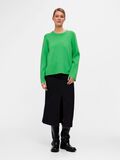 Product image thumbnail - LANGE MOUWEN GEBREIDE TRUI, Vibrant Green | 4