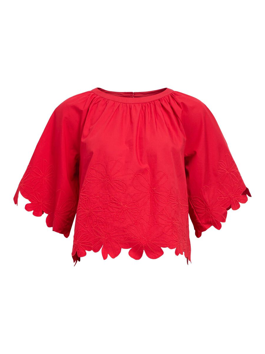 OBJECT EMBROIDERED CROPPED TOP, Barbados Cherry, highres - 23047846_BarbadosCherry_001.jpg