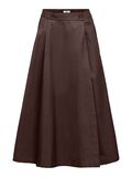 Product image thumbnail - FALDA MIDI, Seal Brown | 1