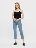 Object Collectors Item KNITTED STRAP TOP, Black, highres - 23035533_Black_005.jpg