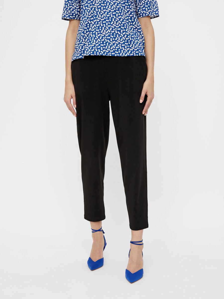 OBJECT CROPPED FIT BROEK, Black, highres - 23034467_Black_003.jpg