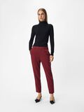 Product image thumbnail - OBJLISA TROUSERS, Cabernet | 4