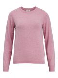 Product image thumbnail - SWETER Z DZIANINY, Begonia Pink | 1