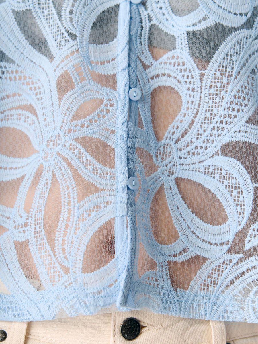 Carousel image - LACE TOP, Kentucky Blue | 5