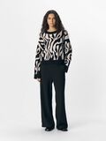 OBJECT GEMUSTERTER STRICKPULLOVER, Black, highres - 23046926_Black_1215513_005.jpg