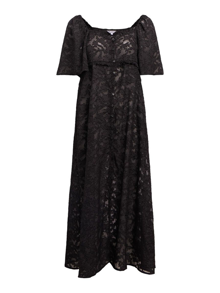 OBJECT LACE MAXI DRESS, Black, highres - 23047575_Black_001.jpg