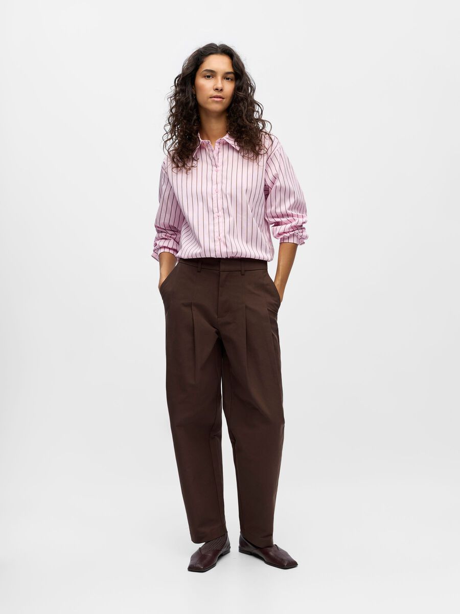 Product carousel image - GEPLOOID BROEK, Seal Brown | 4