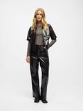 Product image thumbnail - SNAKE PRINT TOP, Seal Brown | 4