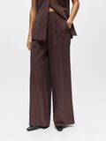 Product image thumbnail - &Agrave; TAILLE HAUTE PANTALON &Agrave; JAMBE AMPLE, Seal Brown | 2