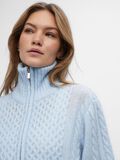 Object Collectors Item HIGH NECK KNITTED CARDIGAN, Crystal Blue, highres - 23044140_CrystalBlue_003.jpg