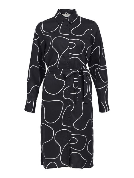 Object Collectors Item LONG SLEEVED SHIRT DRESS, Black, highres - 23043684_Black_1089223_001.jpg