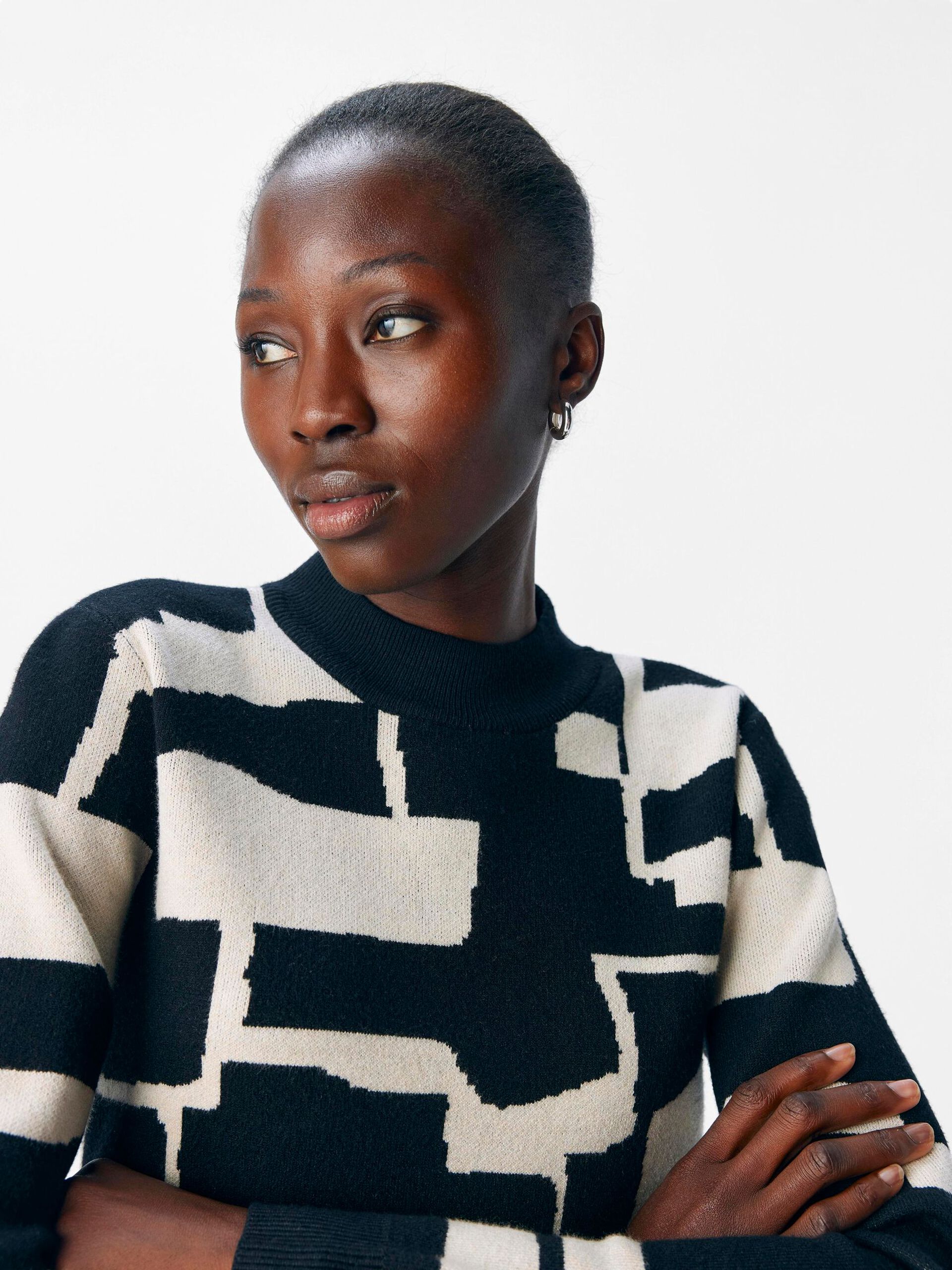 Carousel image - OBJRAY PULLOVER, Black | 5