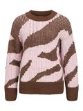 Product image thumbnail - STICKAD TRÖJA, Cocoa Brown | 1