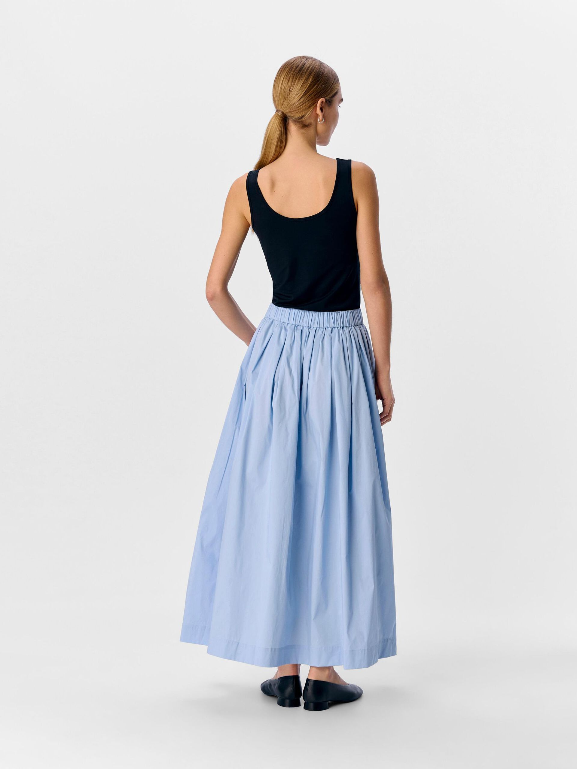 Carousel image - A-LINE MAXINEDERDEL, Cornflower Blue | 3