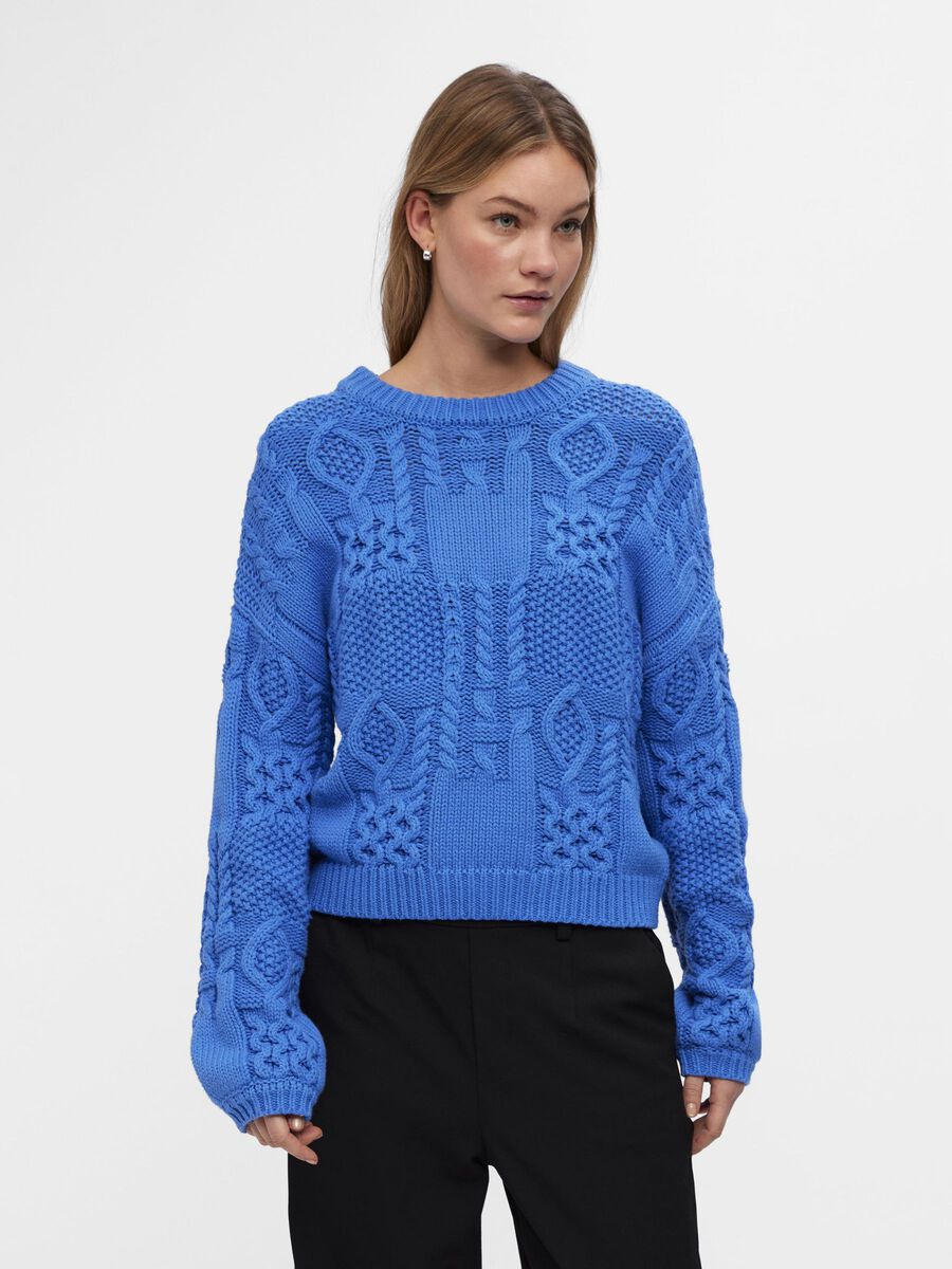 Object Collectors Item CABLE KNIT JUMPER, Palace Blue, highres - 23043600_PalaceBlue_003.jpg