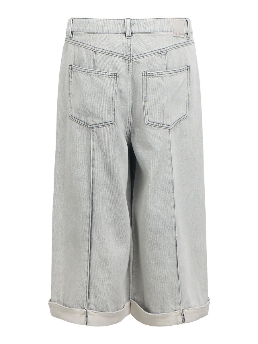 Carousel image - SHORTS, Light Grey Denim | 2