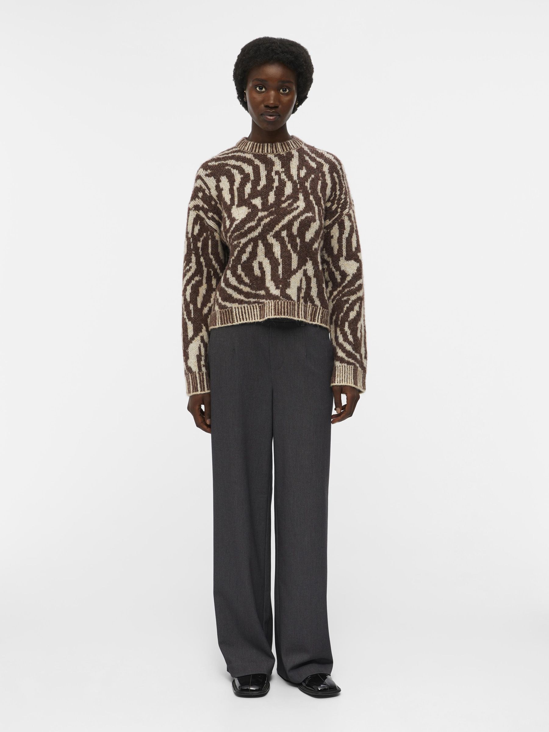 Zara animal print on sale sweatshirt