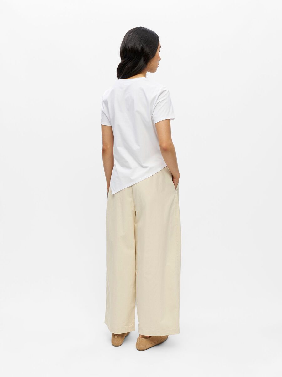 Product carousel image - ASYMMETRIC  T-SHIRT, Bright White | 2