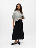 Product image thumbnail - KNITTED MAXI SKIRT, Black | 4