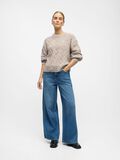 Product image thumbnail - EN MAILLE PULLOVER, Humus | 4