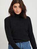 Object Collectors Item ROLL NECK KNITTED PULLOVER, Black, highres - 23035428_Black_006.jpg