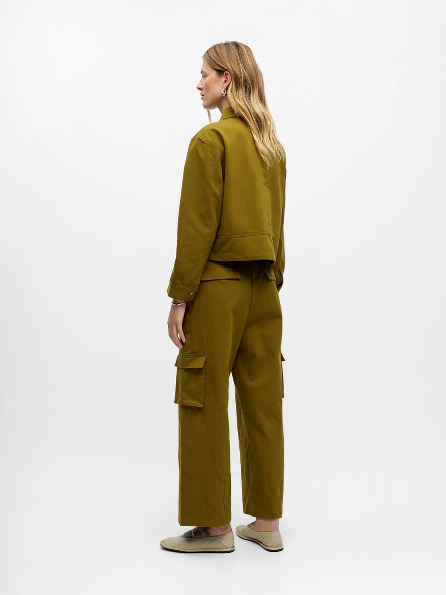 Product carousel image - CARGO TROUSERS, Fir Green | 2