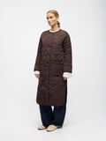 Product image thumbnail - LONGLINE QUILTED JACKET, Java | 2