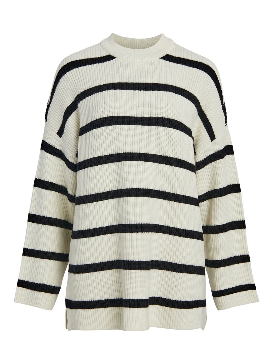 Object Collectors Item STRIPED KNITTED PULLOVER, Cloud Dancer, highres - 23040755_CloudDancer_995323_001.jpg