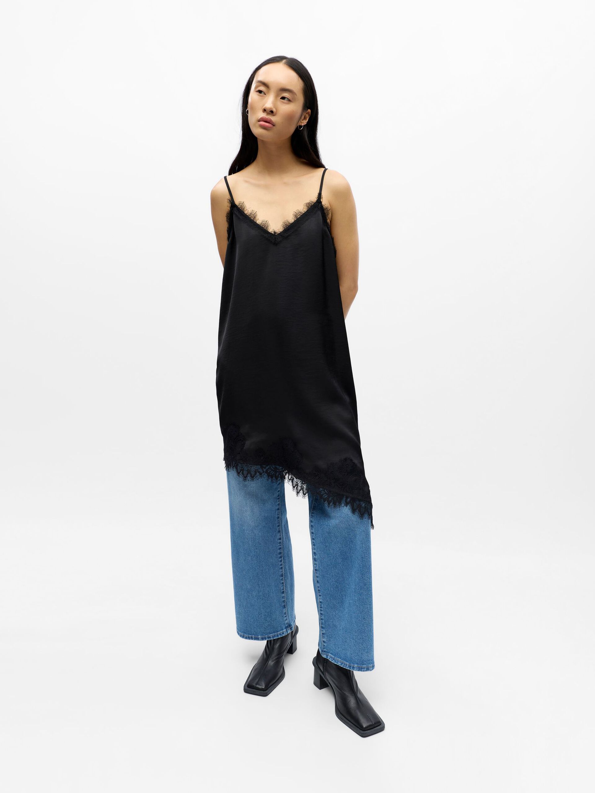 OBJECT COLLECTORS ITEM SLIP DRESS | Black | .OBJECT CI Belgium