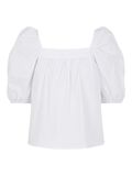 Object Collectors Item PUFFÄRM MED BLOMSTERTRYCK TOPP, Bright White, highres - 23035411_BrightWhite_001.jpg