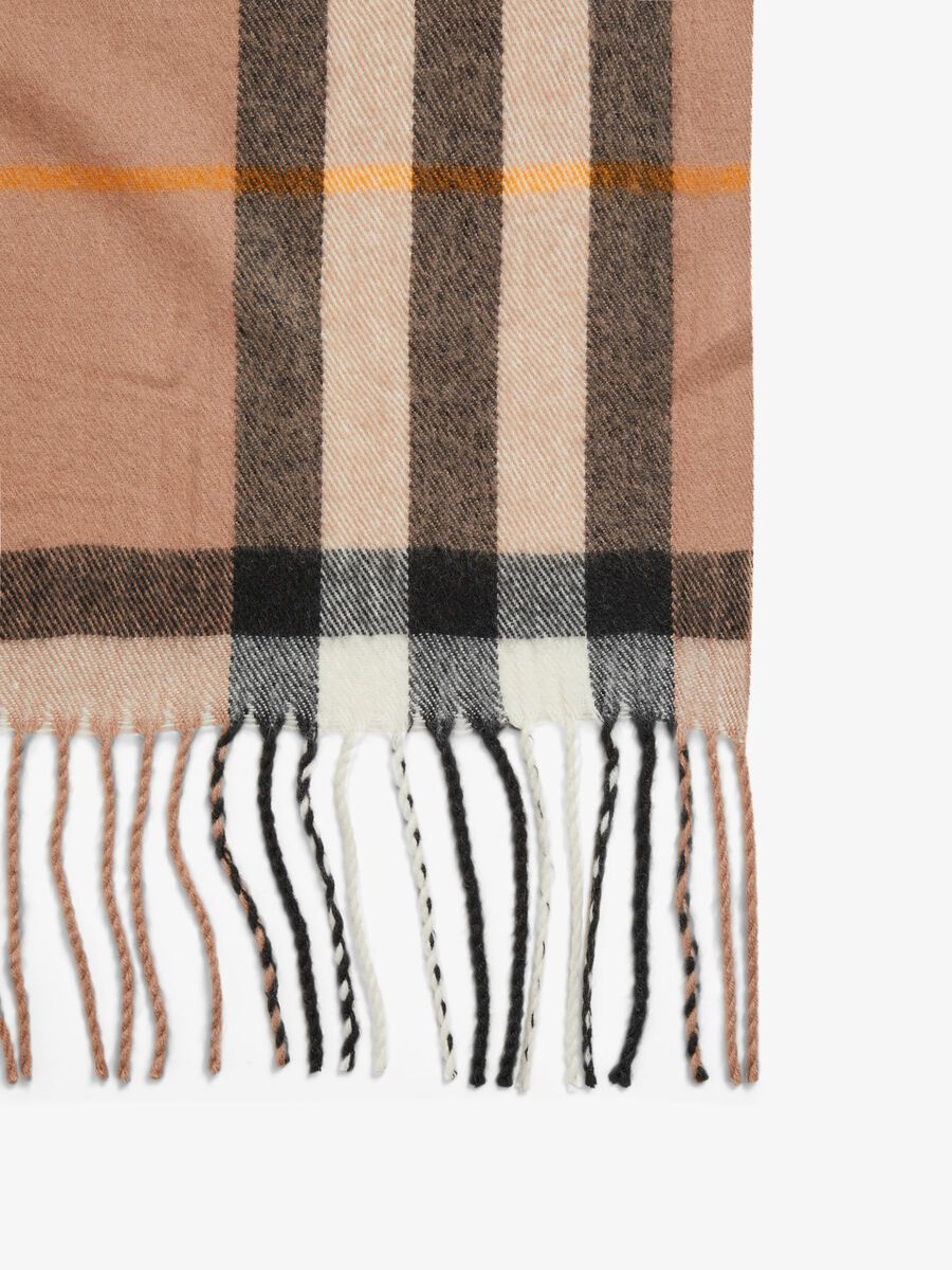 Carousel image - WOOL BLEND SCARF, Black | 4