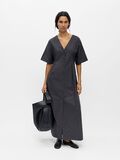 Product image thumbnail - POCKET MAXI DRESS, Gunmetal | 4