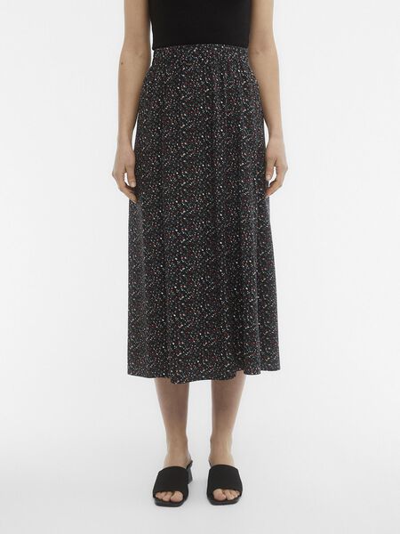 Object Collectors Item PRINTED SKIRT, Black, highres - 23039416_Black_956278_003.jpg