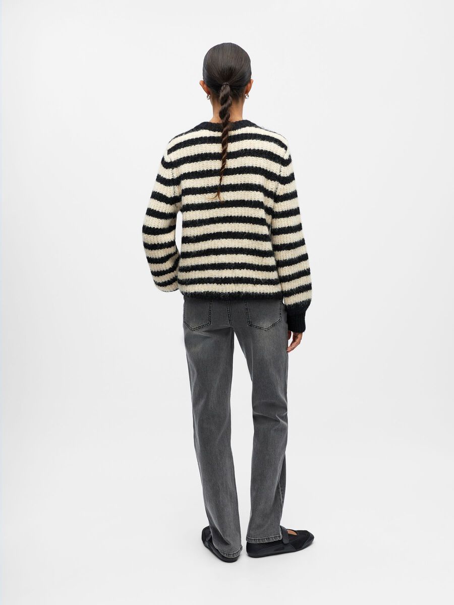 Product carousel image - EN MAILLE CARDIGAN, Black | 2