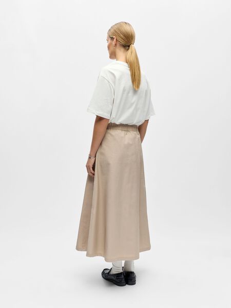 OBJECT HIGH WAISTED MIDI SKIRT, Humus, highres - 23044916_Humus_004.jpg