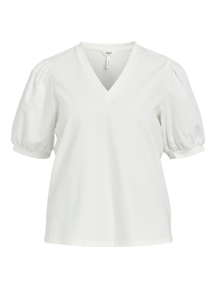OBJECT V-NECK T-SHIRT, Cloud Dancer, highres - 23041624_CloudDancer_001.jpg