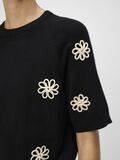 OBJECT SHORT SLEEVED PULLOVER, Black, highres - 23046234_Black_1175399_006.jpg