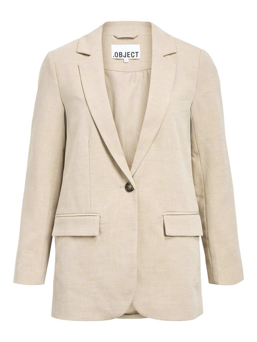 OBJECT SINGLE-BREASTED BLAZER, Tannin, highres - 23047836_Tannin_1227439_001.jpg