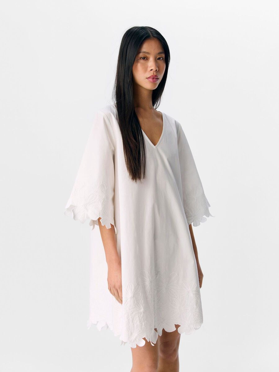 OBJECT AVEC BRODERIE MINI-ROBE, Cloud Dancer, highres - 23047845_CloudDancer_003.jpg