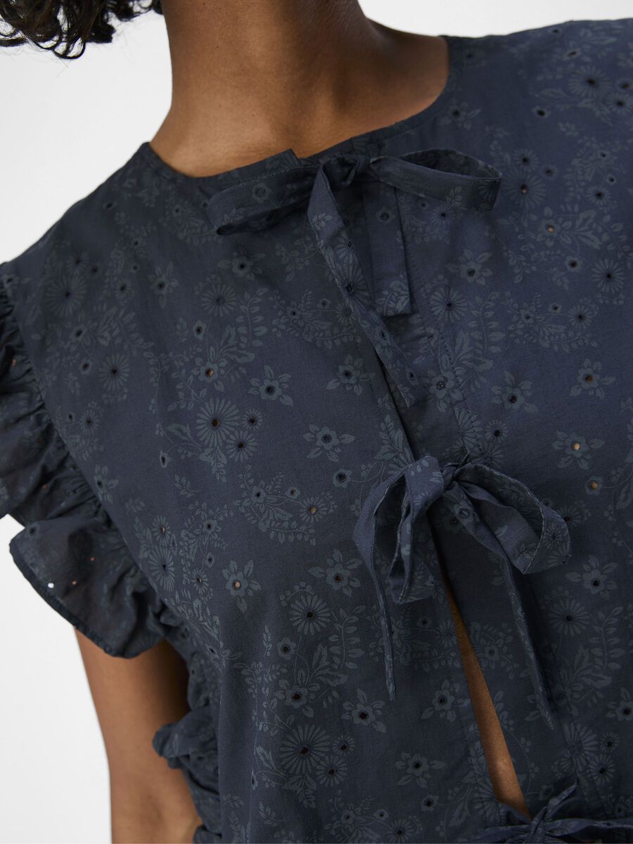 Carousel image - RUFFLED TOP, Sky Captain | 5