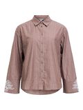 Product image thumbnail - GESTREIFTES HEMD, Cocoa Brown | 1