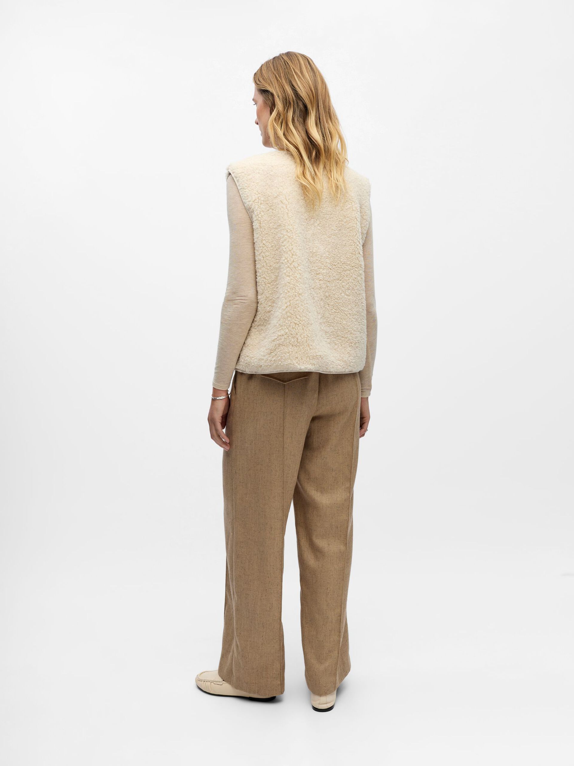 Carousel image - POLAIRE GILET SANS MANCHES, Sandshell | 3
