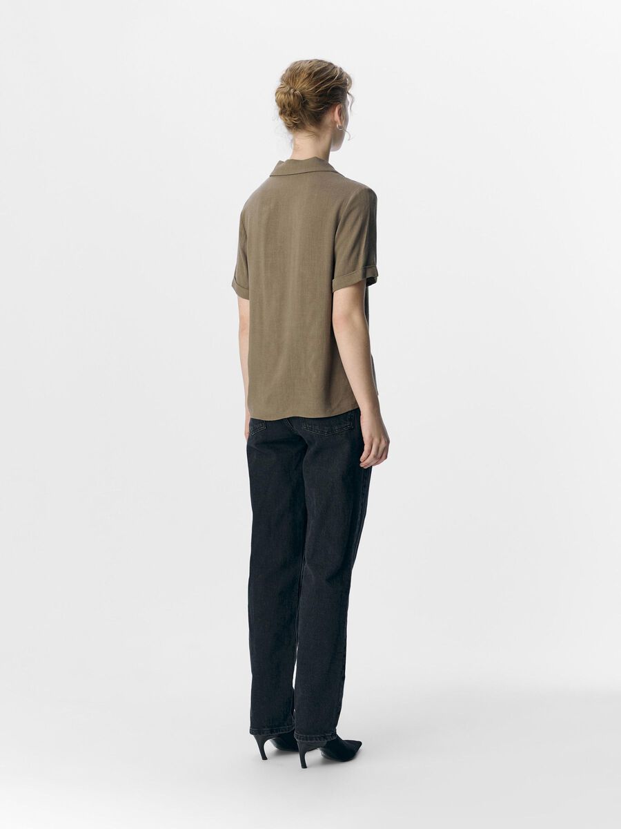 OBJECT POPLIN SKJORTA, Morel, highres - 23045709_Morel_004.jpg