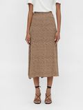 Product image thumbnail - HIGH-WAIST MIDDELLANGE ROK, Sepia | 2